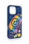 iPhone 16 Pro Max Compatible Happing Smile Patterned Silicone Case - 3