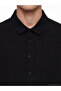 Black Regular Fit Dobby Men's Shirt - 3