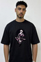 Gojo Satoru_43 Design Printed Oversize Black T-Shirt