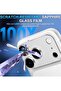Camera Lens Protector for iPhone 17 Pro [All-in-one Frosted] Metal Frame 9H Tempered Glass - Silver - 3