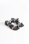 Black women's embellished slides tr20my25a - 2