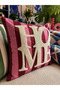 Punch Embroidered Throw Pillow Cover - 43*43 cm - Candy Pink Home - Pnk001 - 2