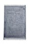 Anti-Slip Velvet Thick Prayer Mat Grey 80x120cm