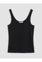 Two Mt Shop Quality U-Neck Women's Ribbed Pajama Top - 5