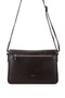 Unisex Genuine Leather Brown Messenger Bag