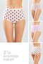 Women's Classic Cut Cotton Plain Bato Panties 3-Pack Colorful