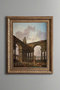 Place of Departure - Vintage Patterned Painting - Thick Model