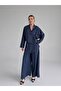 Indigo Kimono Pants Set - 8009