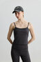 Anthracite Thin Strap Top - 5