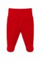 Velvet Textured Baby Girl Booties Top and Bottom Set 15302 - 5