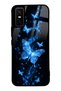 Infinix Gt 30 Pro Blue Galaxy Butterfly Design Glossy Phone Case
