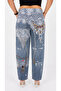 Plus Size Special Design Series Horse Patterned Summer Women's Trousers - 3