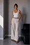 1023 Women's Lace Detailed Blouse Undershirt White