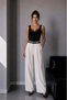 1023 Women's Lace Detailed Blouse Undershirt Black