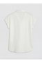 Vizyon New Season Shirt Collar Muslin Women's Beach Dress - 6