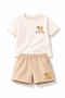 Boys' Summer T-Shirt Shorts Cotton Set - 4