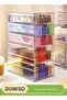 5 Layer Stackable Storage Drawers, transparent plastic tea rack, coffee storage box，cosmetics storage