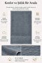 Bath Towel 90X150 cm Linea Collection 650 Gr - 6
