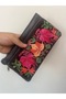 Embroidered Velvet Portfolio Bag & Wallet - 2