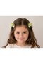 Girl's Knitted Snapback Hat Buckle (Green Shades)