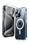 iPhone 15 Pro 5-in-1 Magnetic Case: 6.1-Inch Clear Protection with 2 Screen Protectors