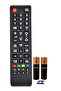 Replacement Remote Control for Samsung TV UE40F6400AW, UE40F6470, UE40F6500 with Battery