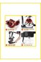 Manual Metal Hand Citrus Juicer Lemon Squeezer with Lever, Large Juice Extractor - 4