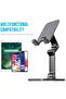 Foldable Portables Cell Phone Stand (Black) - 2