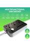 Power Strip Extension Cord with 3 Outlets and 6 USB Ports – 2M Heavy-Duty Extension Cable - 3