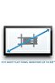 Full Motion Articulating TV Wall Mount Bracket for 32"-70" Plasma, LED, LCD Flat Screens – Supports up to 100 lbs, VESA 600x400, Tilt, Swivel, Extend, Compress - 4