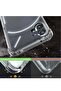 Nothing Phone 1 Case Clear Transparent with 2pcs Screen Protector Reinforced Corners TPU Shock-Absorption - 2