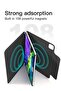 iPad Pro 13” Case M4 (2024) – Black with Pencil Holder & Smart Cover - 3
