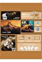 Portable Projector Pocket Size with 5G WiFi – Android 11.0 OS – Supports Up to 130 Inches Screen - 3
