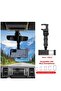 Rearview Mirror Phone Holder for Car, Multifunctional, 50-100mm Universal 360 Rotatable, Black - 2