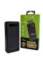 P-268 Firefly 20000mAh Power Bank with 4 Built-in Charging Cables - Black