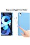 iPad Air Case (11-Inch, 2024) - Fits 4th, 5th, and 6th Gen Models | Smart Cover with Touch ID Compatibility and Auto Wake/Sleep | Vibrant Azure Blue - 3