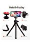 MT-25 - Table Top Mini Portable Flexible Tripod Stand for Mobile Phones and DSLR & Digital Cameras - 3