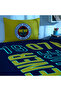 Licensed Fenerbahçe Şanlı Kanarya Cotton Single Duvet Cover Set - 5