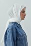 شال من سلسلة Misto Cotton باللون الأبيض - 3