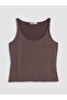Lcw Vision Brown Drawstring Modal Blend Women's Undershirt - 5