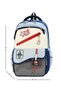 Ultra Luxury Set of 3 Children's Primary School Bags with Back Support, Thermal Lunch Bag and Pen Holder - 2