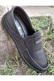 2365 Genuine Leather Flexible and Comfortable Sole Men's Comfort Shoes - Black - 7