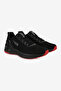 Men Chicago Memory Foam Lace-Up Running Shoes-Blk-Red - 4
