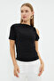 Casual Blouse with Buckle Detail - 2