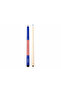 25769-1 Professional Billiard Cue Stick 145CM Wooden Pool Cue With Premium Tip Blue Red Design