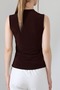 Women's Sandy Scarf Detailed Sleeveless Blouse - 8
