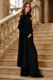 3-Piece Abaya Set M5319 Black - 2