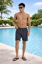 Men's Swim Shorts with 3 Pockets and Lining - 2