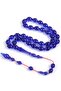 Katalin Beyzi Cut 8X10.5Mm Prayer Beads -Parliament Blue