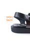 Genuine Leather Fisherman Style Closed Toe Black Stylish Comfortable Men's Sandals Shoes - 4